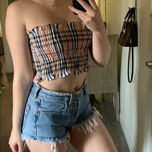 Rouche Tube Top ♥︎